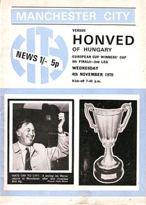 honved home 1970 to 71 prog